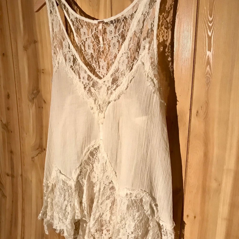 Free People Lace Tank